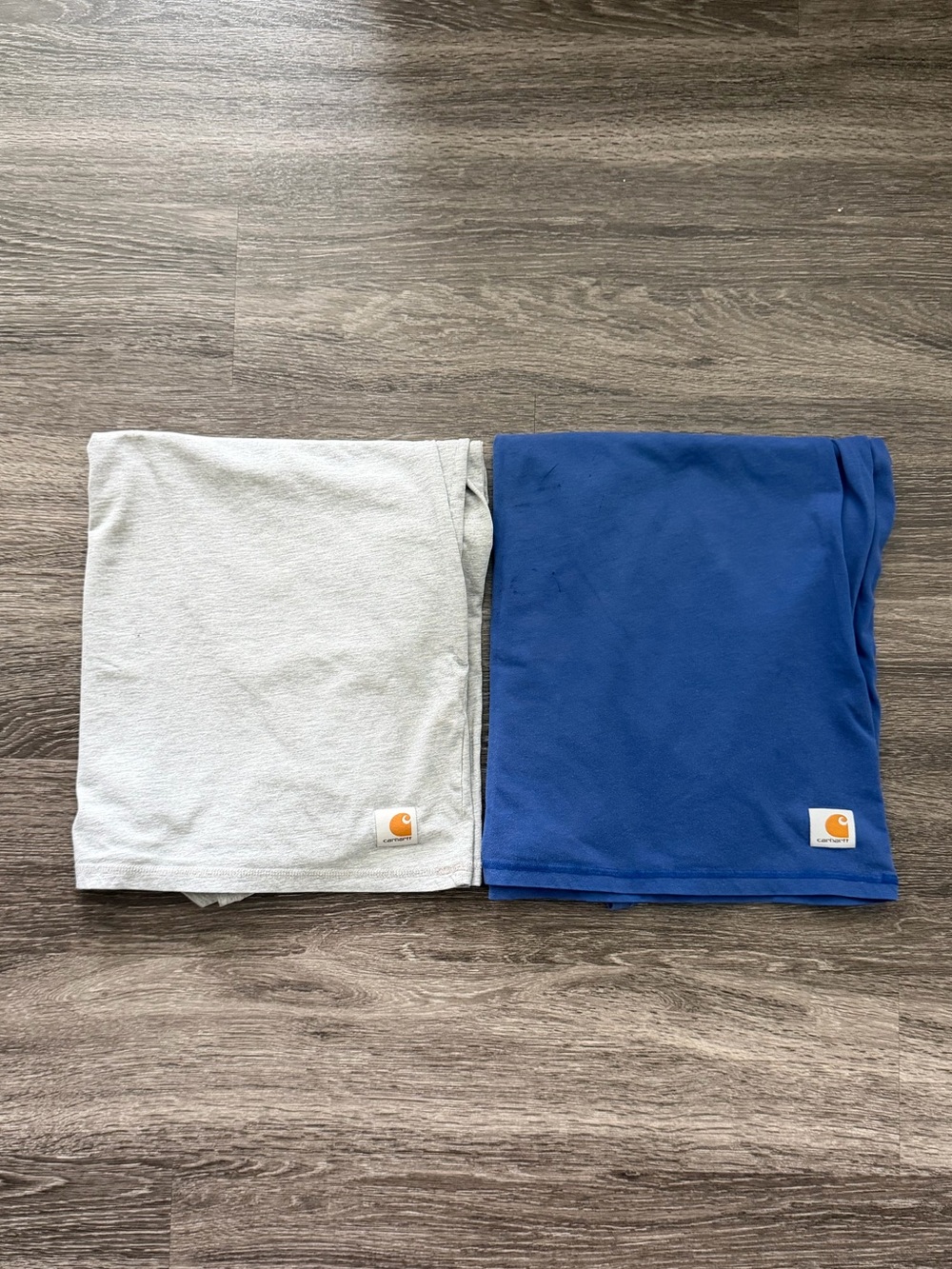 Carhartt Blue and Gray T-Shirts